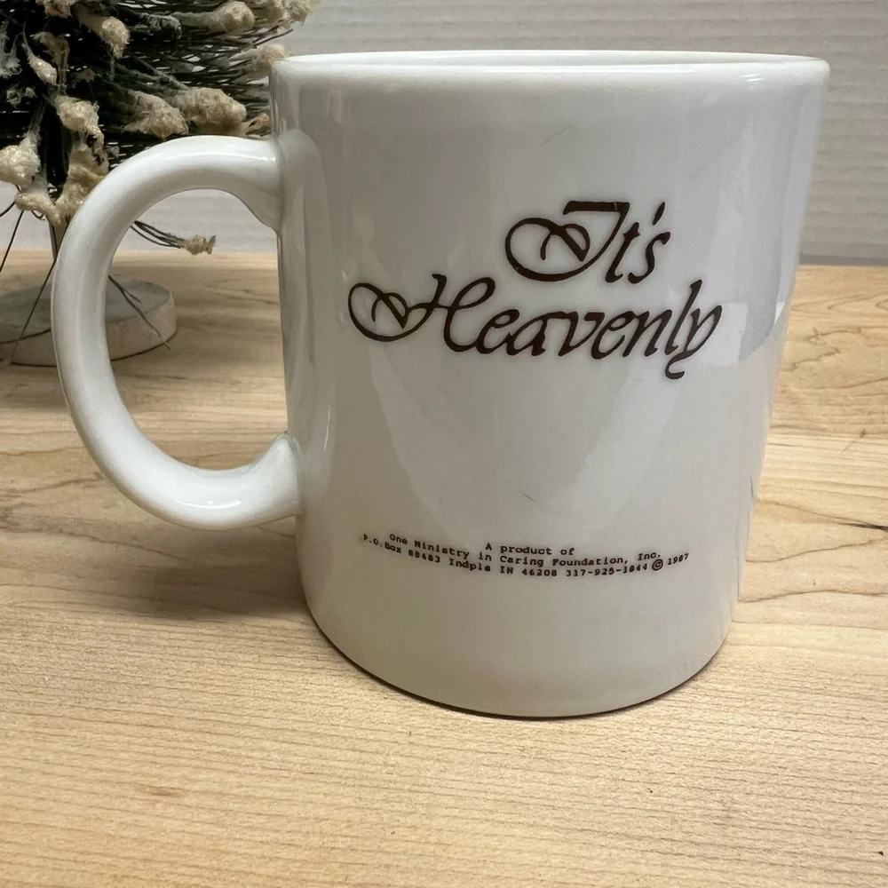 Gourmet Lutheran Coffee Mug It’s Heavenly Vintage 1987
